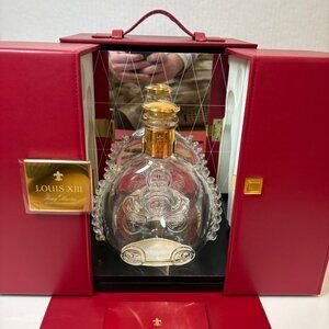Remy Martin Louis XIII Empty Bottle 750ml & Display Box Book - No Baccarat Top